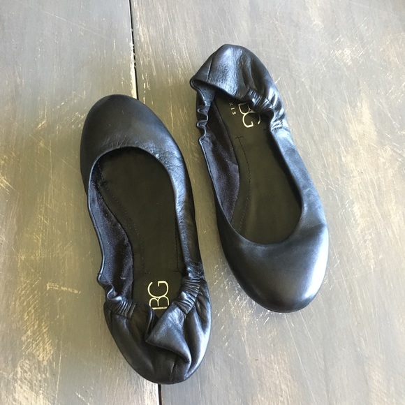 BCBG Shoes - BCBG Leather Ballet Flats